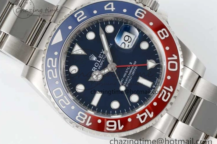 Blue CHS Edition Steel Red APSF Ceramic Dial II GMT-Master 904L 126719 Best BLRO Blue VR3285 1:1 0518